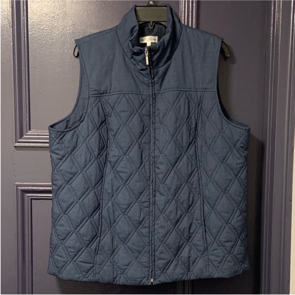 Northern Reflection’s Vest Fill Zip Front Blue XXL (Fits smaller)